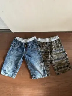 エドウィン　ハーフパンツ　120 2点セット