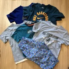 半袖 Tシャツ5枚　パジャマパンツ1枚　サイズ150程度