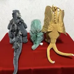 ty ゴジラ（黒目、白目）・キングギドラ・モスラ ぬいぐるみ4体セット TY Classic クラシック ぬいぐるみ Godzilla ゴジラ&King