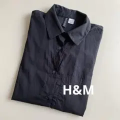 H&M DIVIDED ブラック 半袖シャツ XS