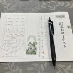 公文終了テスト国語　D2