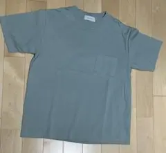ADAM ET ROPE エメラルドグリーンTシャツ ポケット付き