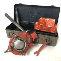 REX 手動 パイプねじ切り機 2R ねじ切り レッキス ネジ加工 ハンドツール
