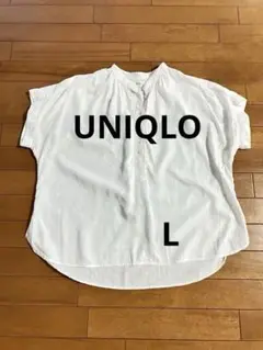 UNIQLO ユニクロ　麻レーヨンブレンド L