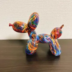 ジェフクーンズ　バルーン　ドッグ　オブジェ　パープル　新品 JEFF KOONS◇バルーンドッグ◇パープル◇世界限定999◇ジェフ