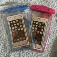 【新品未使用】防水スマホケース　スマホホルダー 防水ケース　スマホケース*2
