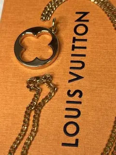 【レア限定】Louis Vuitton ゴールド チャーム ネックレス チェーン