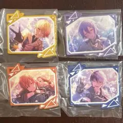 プロセカ×あんスタ コラボ SEGAラッキーくじ E賞 ラバーキーホルダー 4点