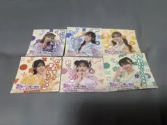 FRUITS ZIPPER にゅーかわフェス 特典ステッカー６枚セット