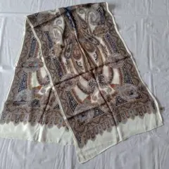 TOPKAPI　トプカピ　シフォンシルクスカーフ ペイズリー柄