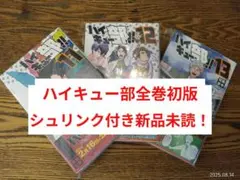 激レア！ 初版 新品未開封！ ハイキュー部 11巻 12巻 13巻　3冊セット
