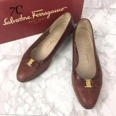 Salvatore Ferragamo フェラガモ パンプス ヒール イタリア製