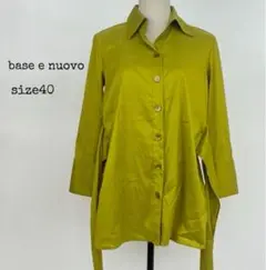SALE 【超美品】base e nuovo 長袖シャツ(size40)