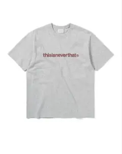 thisisneverthat Tシャツ BLACK grey 新品 L 正規品