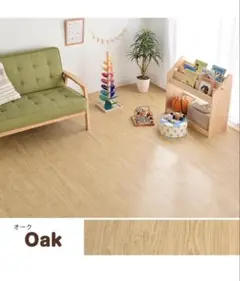 【新品未使用】木目調ジョイントマット 1cm厚 大判 60cm 床暖房対応24枚