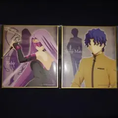 Fate/stay night HF 色紙 ライダー 間桐シンジ 2点セット