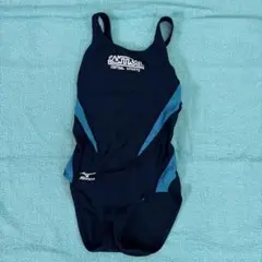 セントラルスイミング Mizuno スイムウェア 140cmネイビー/ターコイズ