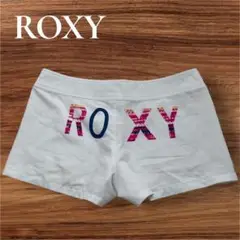 ロキシー✨ROXY ホワイト ショートパンツ　サーフパンツ　ロゴ