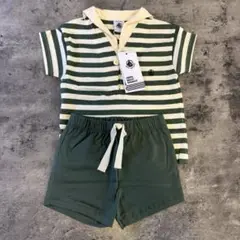 新品タグ付き　プチバトー セーラー2点セット 12m ベビー服