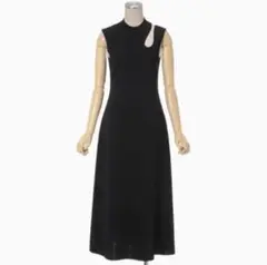 Mame Kurogouchi HOLE KNITTED DRESS