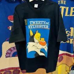 トゥイーティー　Tシャツ　メンズ　シルベスター　仲良し　同盟関係