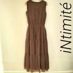 アンティミテ　iNtimité　佐々木希　ワンピース　ノースリーブ　マキシ