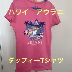 AULANI Hawaii 半袖Tシャツ ピンク　XL表記（レディースS、M）