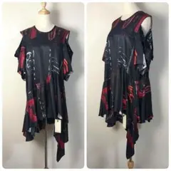 未使用・タグ付✨️JNBY　センソユニコワンピース　アシンメトリー　変形