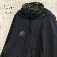 エルエルビーン☆刺繍ロゴ ナイロンジャケット パーカー フーディー LLBean