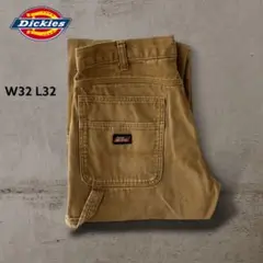Dickiesダック地ペインターパンツダブルニーペイントフェードグランジボロ古着