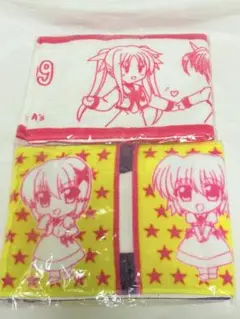 魔法少女リリカルなのは　マフラータオル　2枚セット　新品・未開封　匿名配送