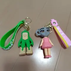 ブルブル・パタピン バレリーナ・カプチーナ ２個セット キーホルダーストラップ