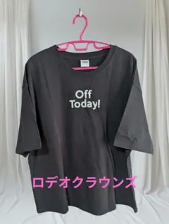 お買い得 ロデオクラウンズ 半袖 Tシャツ ブラック ロゴ入り