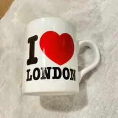 イギリス ビンテージ マグ I ♡ LONDON