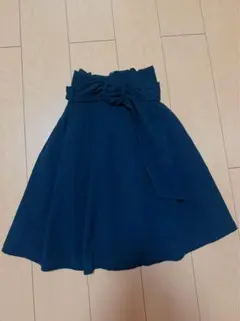 CECIL Mc BEE フレアスカート ネイビー M