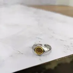 にこちゃんリング ゴールド シルバー 指輪