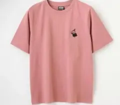 2 / 2 ムーミン　リトルミィ　半袖Tシャツトップスリトルミイ北欧ピンク