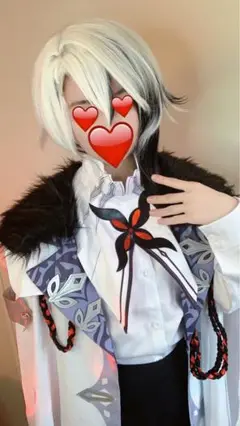 原神 コスプレ 召使 アルレッキーノ ファデュイ 執行官
