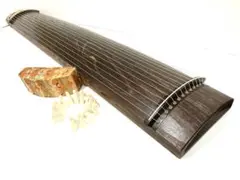 ◆和琴◆13弦琴 蒔絵あり183cm 琴柱／丸袋／琴カバー付き【引き取り歓迎】
