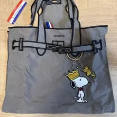 新品　ラクゼット　スヌーピーコラボ　グレー　S
