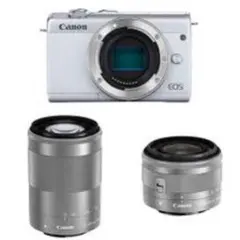 EOS M200 ダブルレンズキット ホワイト