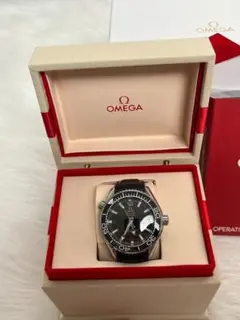 OMEGA 自動巻き時計 黒V70