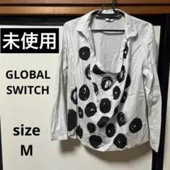 未使用品❣️GLOBAL SWITCH 長袖シャツ　size M