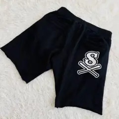 SLANGY ハーフパンツ ロゴ刺繍 Lサイズ（859）