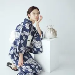 【6日まで限定値下げ】 選べる浴衣3点セット utatane日吉染業 浴衣