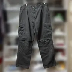 カーゴパンツ ブラック　サイズLARGE REGULAR