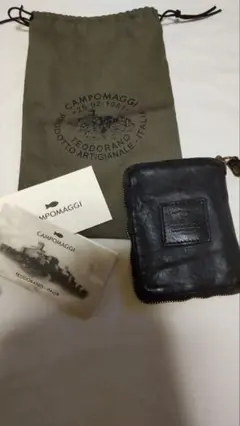 期間限定値下げ中 新品・未使用 黒 CAMPOMAGGI/カンポマッジ 財布