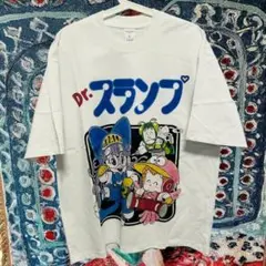 ドクタースランプ ホワイト Tシャツ ティーシャツ XL XXL 新品 可愛い