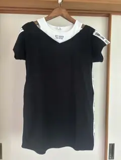お値下げ　JENNI loveサイドラインレイヤード風ワンピ