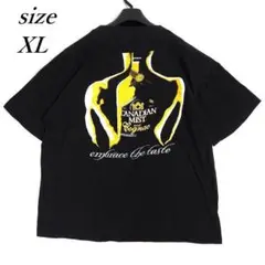 CANADIAN MIST 両面プリント プロモーション Tシャツ 黒 XL